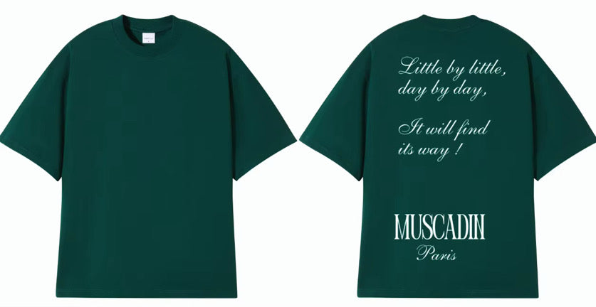 Muscadin Back text T-shirt