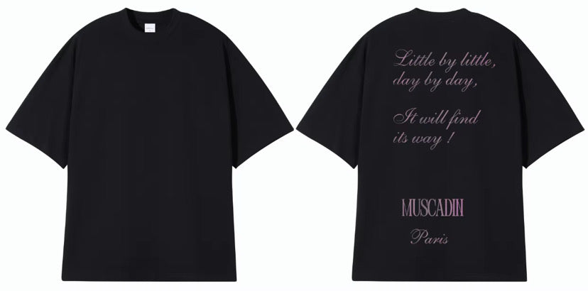 Muscadin Back text T-shirt