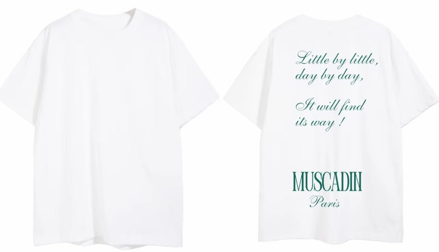 Muscadin Back text T-shirt