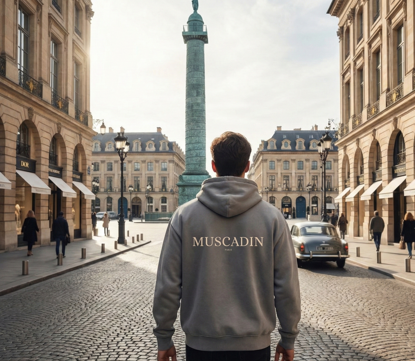 Muscadin Sun fade Heavyweight Hoodie