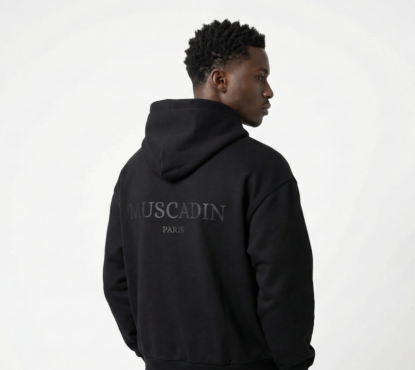 Signature Gradient print Heavyweight Hoodie