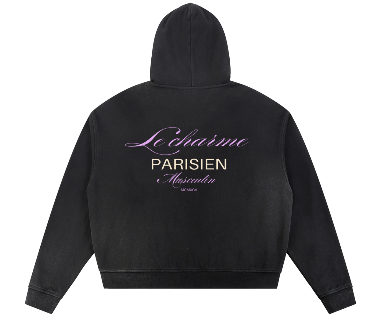 Le Charme Vintage wash  Hoodie